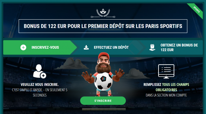 22Bet Bonus sur le premier dépôt pour les paris sportifs